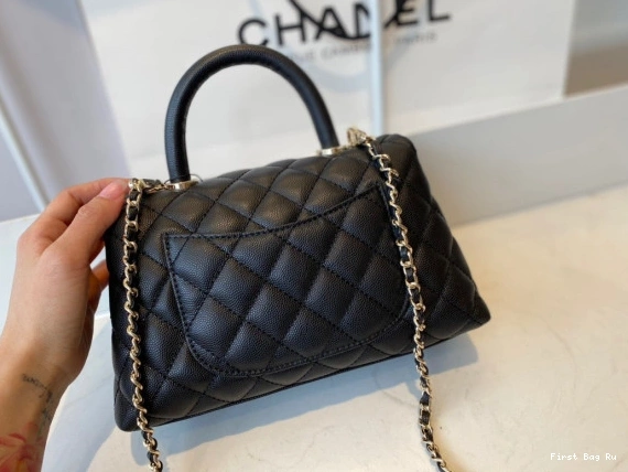 Firstbag Ru TOP FLAP WITH HANDLE CHANEL BAG 0710